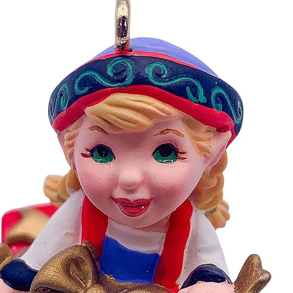 2002 Hallmark Keepsake Curius the Elf Collector's Club Christmas Ornament in Box - Picture 3 of 6